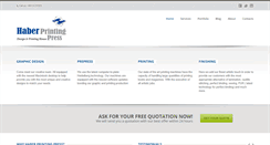 Desktop Screenshot of haberprinting.com