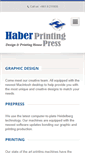 Mobile Screenshot of haberprinting.com